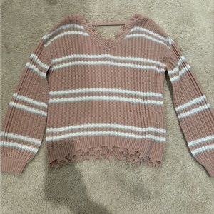 Distressed Rue21 sweater